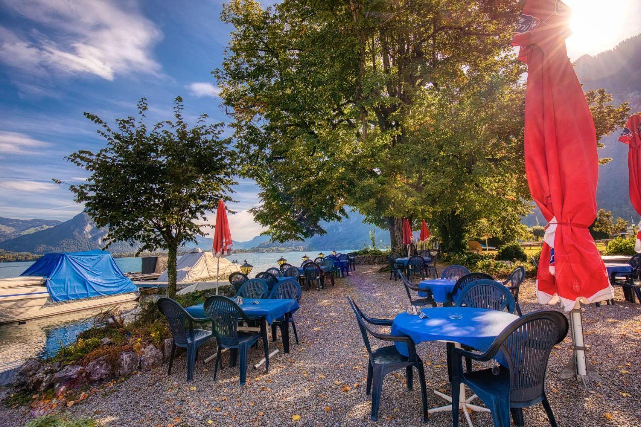 Strandhuesli Directly On Lake Thun Därligen 外观 照片